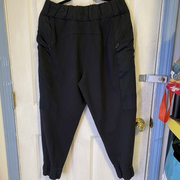 Under Armour Pants Mens Large Loose Activewear Track Training Athletic Black - Picture 9 of 10
